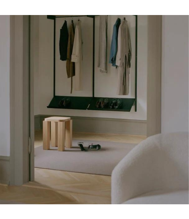 New Works  New Works Atlas Stool,  natural oak