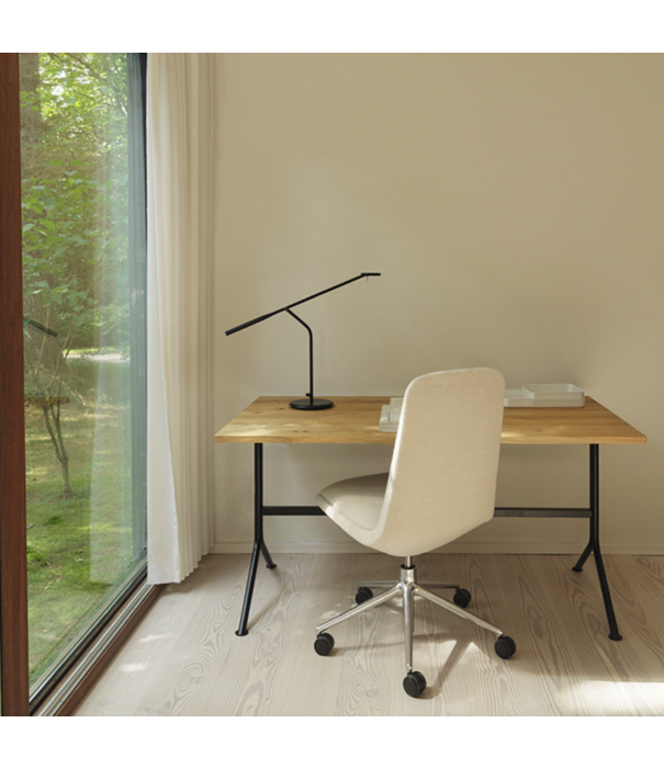 Normann Copenhagen  Kip desk black steel / oak