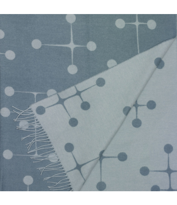 Vitra  Vitra Eames Wool Deken licht blauw