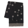 Vitra - Eames Wool deken zwart/grijs