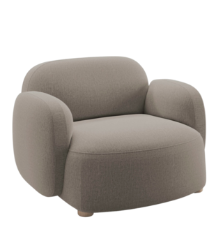 Northern - Gem Lounge Chair with armrests