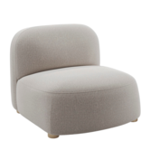 Northern - Gem Lounge Chair, oak legs