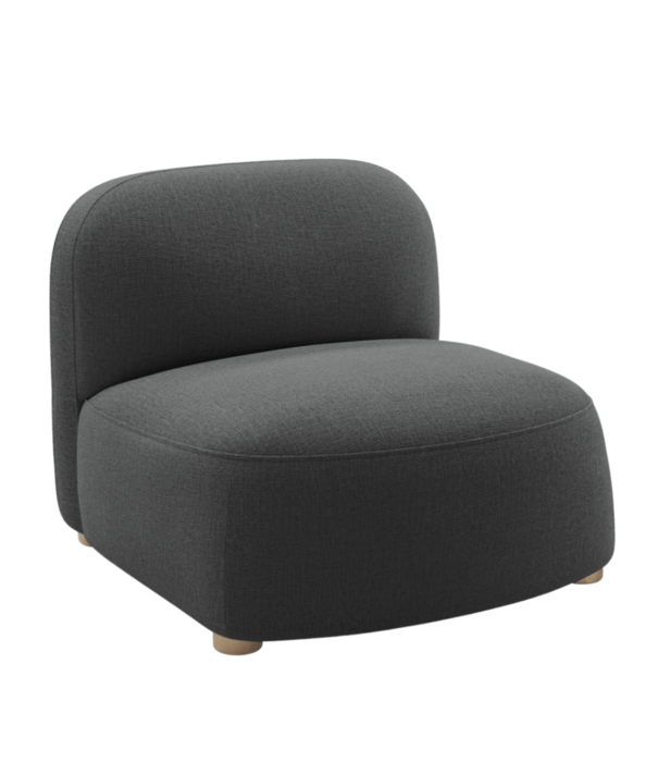 Northern  Northern - Gem Lounge stoel, eiken poten