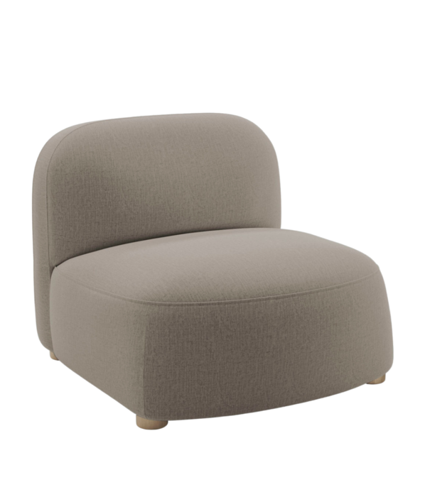 Northern  Northern - Gem Lounge stoel, eiken poten