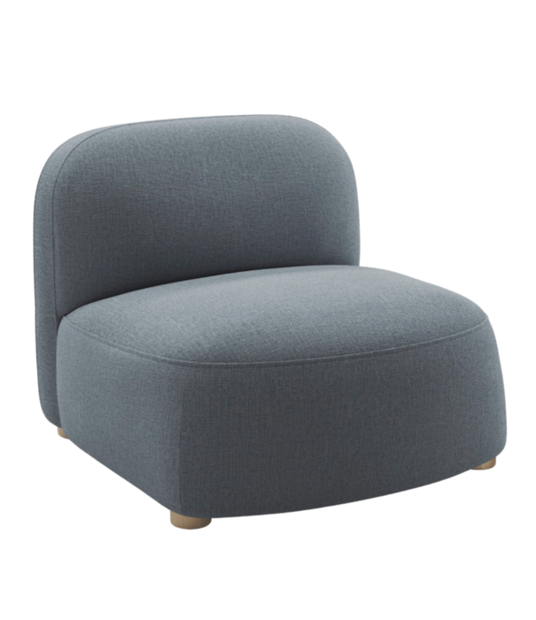 Northern  Northern - Gem Lounge stoel, eiken poten