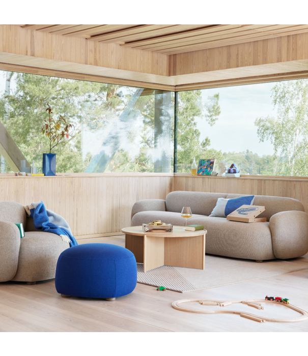 Northern  Northern - Gem Lounge stoel, eiken poten