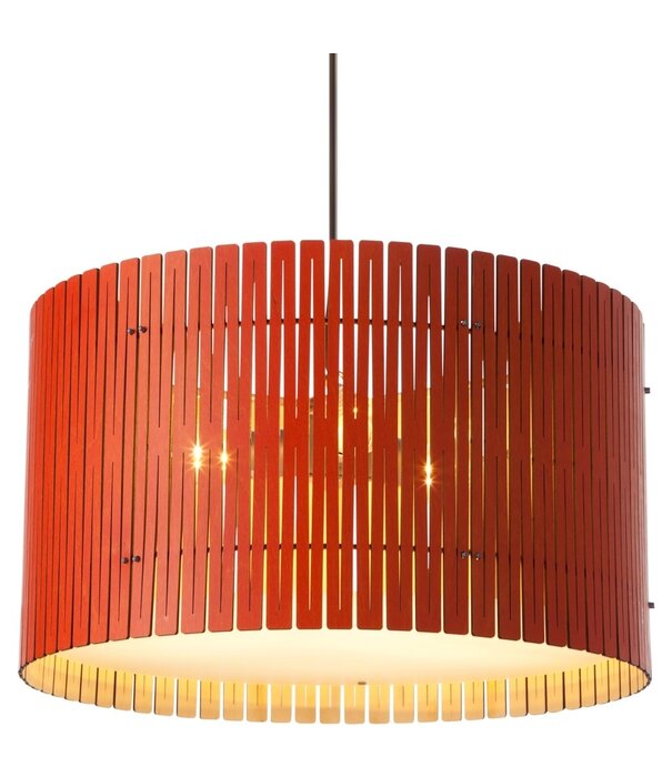 Graypants  Kerflights Drum D6 Hanglamp berk / multiplex