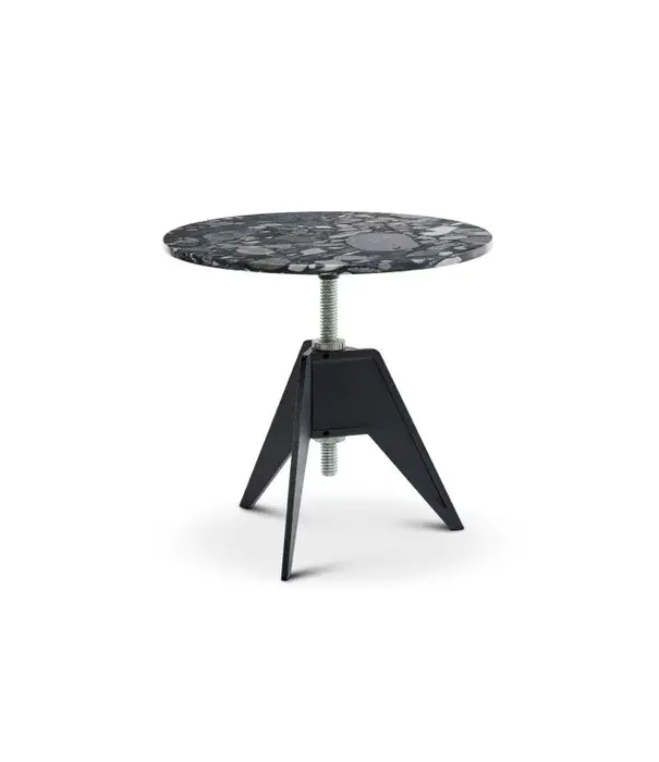 Tom Dixon  Tom Dixon - Screw cafe tafel marmer top Ø60