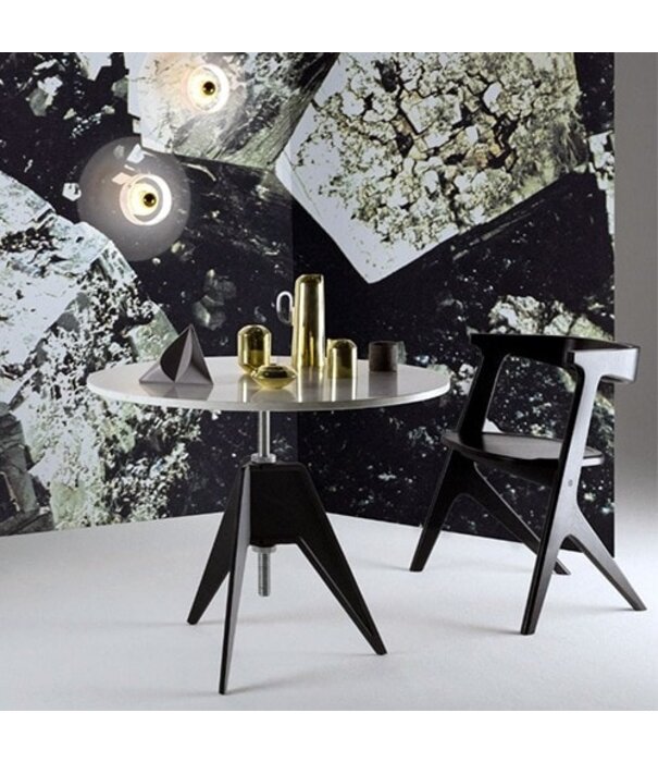 Tom Dixon  Tom Dixon - Screw cafe table marble top Ø60