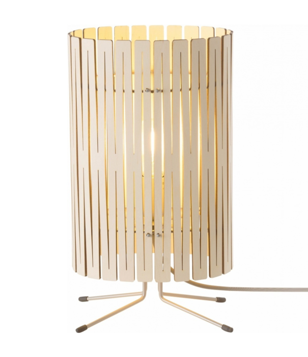 Graypants  Graypants - Kerflights T2 tafellamp berken multiplex