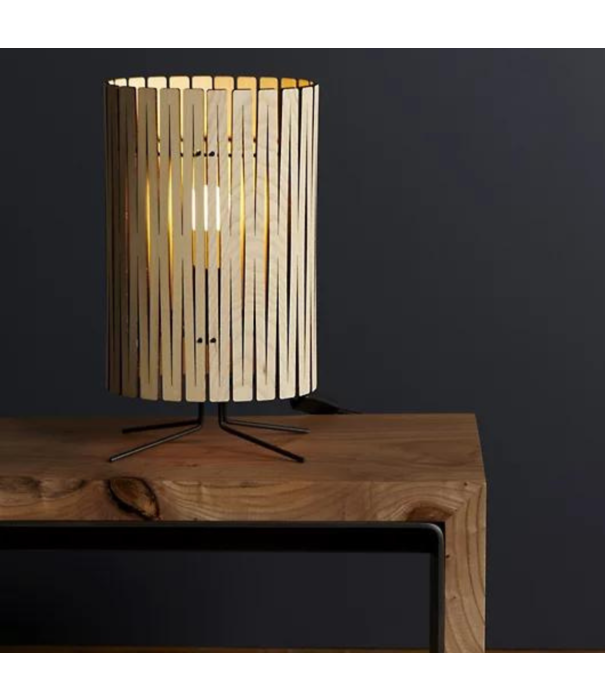 Graypants  Kerflights  T2 Table Lamp  birch / plywood
