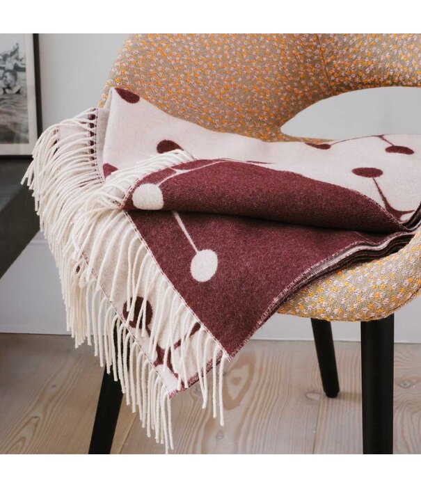 Vitra  Vitra - Eames Wool Blanket Bordeaux, Eames Special Collection '23