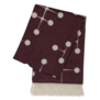 Vitra - Eames Wool Deken Bordeaux, Eames Special Collection '23