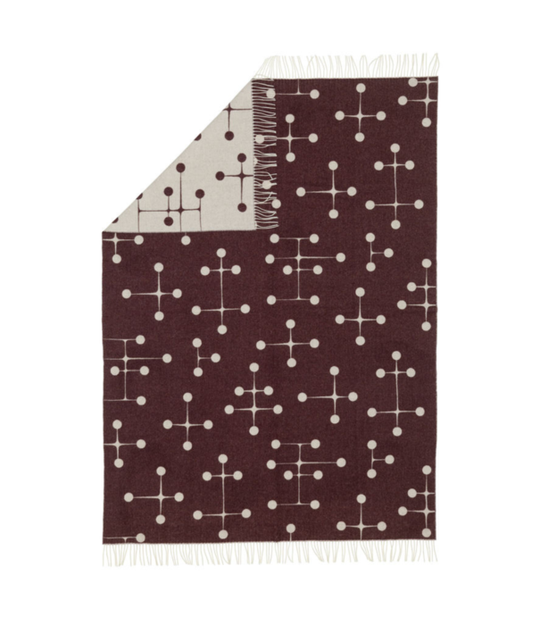 Vitra  Vitra - Eames Wool Blanket Bordeaux, Eames Special Collection '23