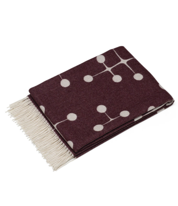 Vitra  Vitra - Eames Wool Blanket Bordeaux, Eames Special Collection '23