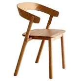 Made By Choice - Nude dining chair solid oak