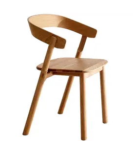 Made By Choice - Nude dining chair oak