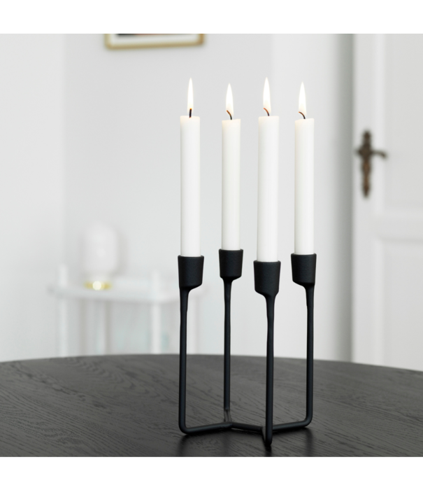 Normann Copenhagen  Normann Copenhagen - Heima candlestick black