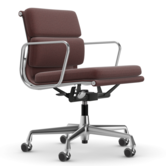 Vitra - Soft Pad Chair EA 217 gepolijst, stof Cosy 2 / medium rugleuning