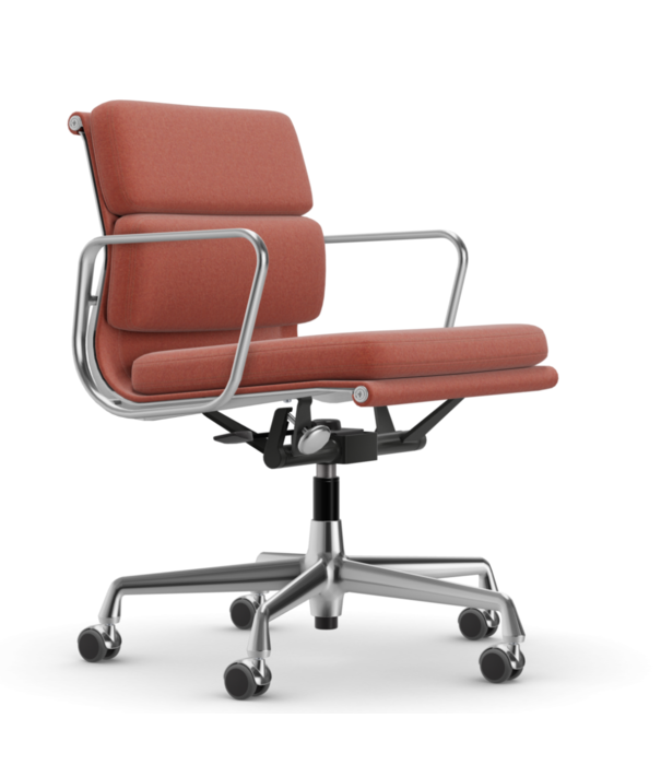 Vitra  Soft Pad Chair EA 217 polished, fabric Cosy 2