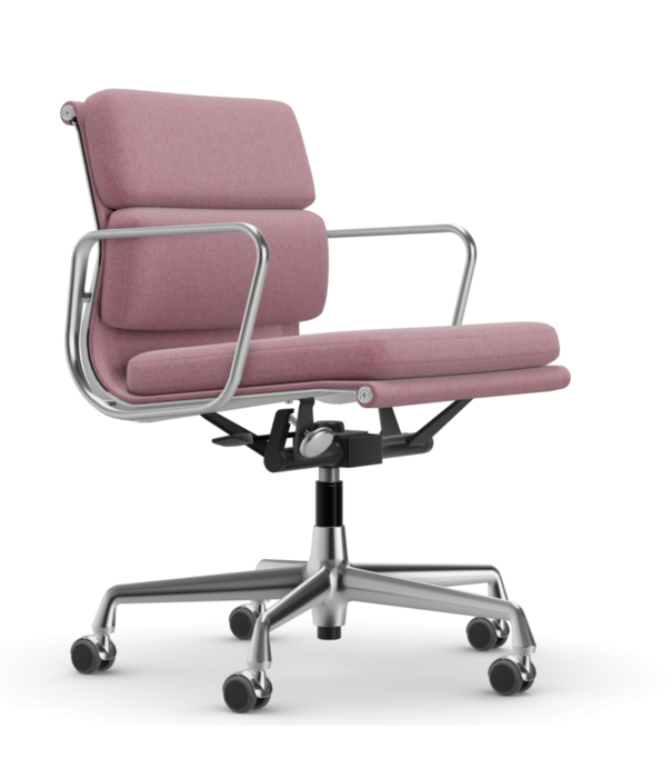 Vitra  Vitra - Soft Pad Chair EA 217 polished, fabric Cosy 2/ medium backrest