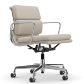 Vitra - Soft Pad Chair EA 217 polished, fabric Track / medium backrest