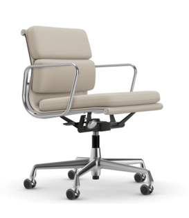 Vitra - Soft Pad Chair EA 217 gepolijst, stof Track