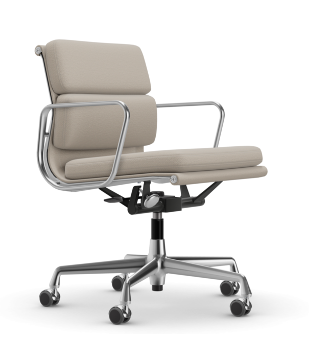 Vitra   Soft Pad Chair EA 217 polished, fabric Track / medium backrest