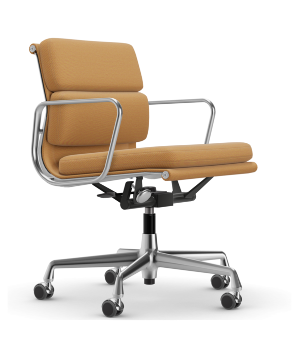 Vitra  Vitra - Soft Pad Chair EA 217 polished, fabric Track / medium backrest