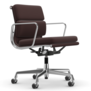Vitra - Soft Pad Chair EA 217 gepolijst, stof Track / medium rugleuning