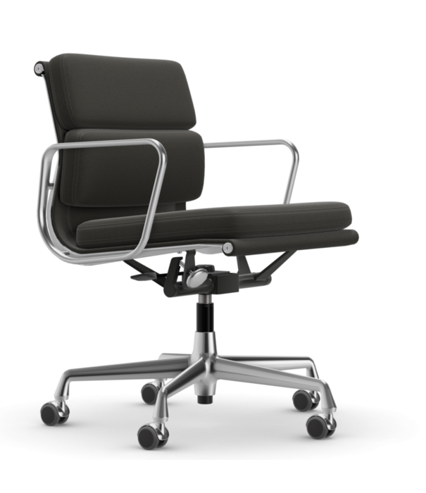 Vitra  Vitra - Soft Pad Chair EA 217 polished, fabric Track / medium backrest