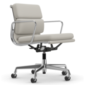 Vitra - Soft Pad Chair EA 217 polished, fabric Laser RE / medium backrest