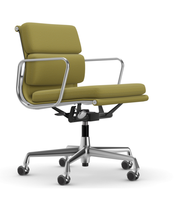 Vitra  Vitra - Soft Pad Chair EA 217 polished, fabric Laser RE / medium backrest
