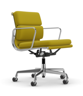 Vitra Soft Pad Chair EA 217 polished, fabric Laser RE