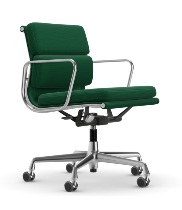 Vitra   Soft Pad Chair EA 217 Bureaustoel gepolijst, stof Laser RE