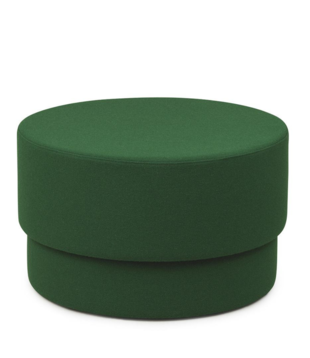 Silo Pouf Medium, Kvadrat Hallingdal green Ø50