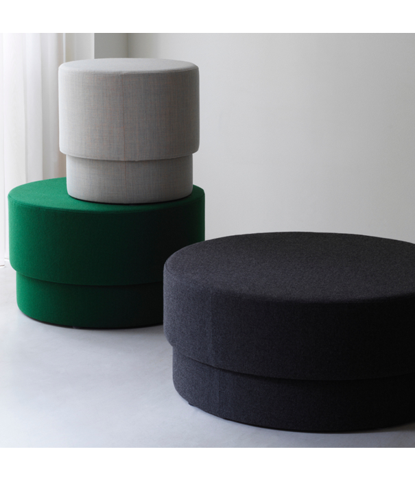 Normann Copenhagen  Normann Copenhagen - Silo Pouf Medium fabric Hallingdal Ø50