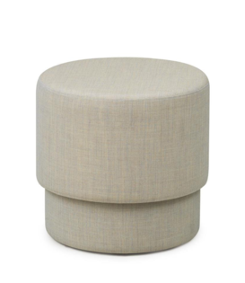 Silo Pouf Small, Kvadrat  Canvas sand Ø50