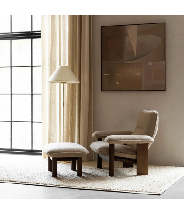 Audo Audo - Brasilia Lounge Chair, Dunes leather