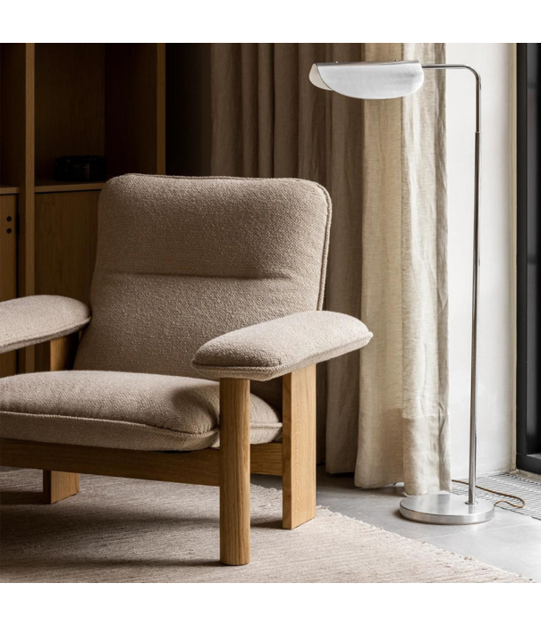 Audo Audo - Brasilia Lounge Chair, Dunes leather