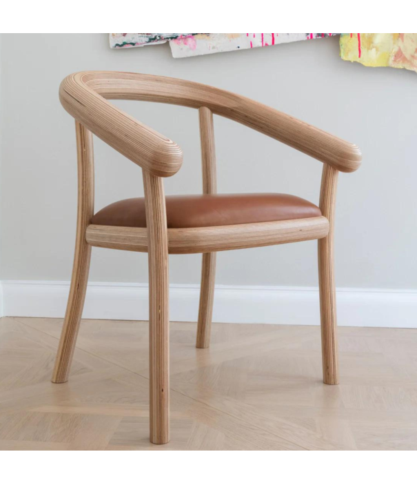 Made by Choice Made By Choice - Ella Chair oak, leather