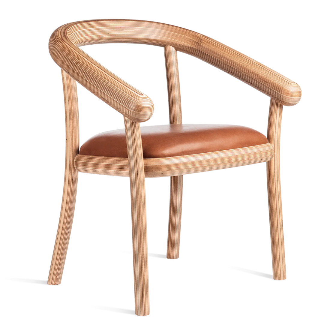 Made by Choice Made By Choice Ella Chair oak leather