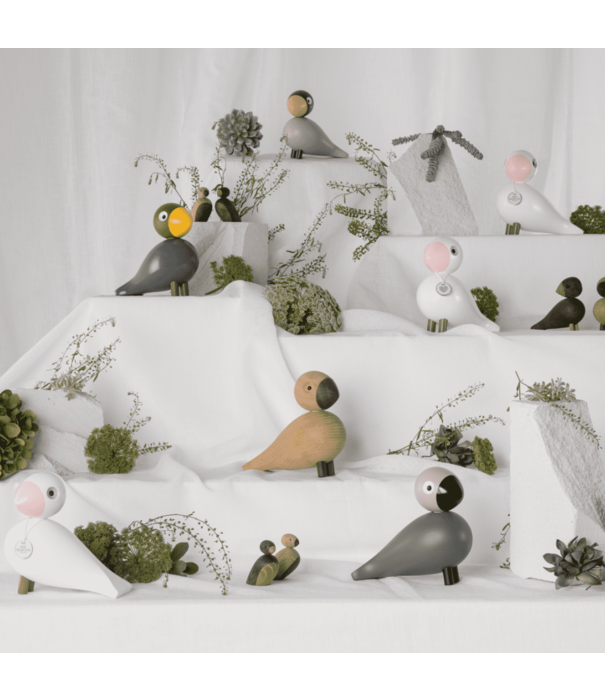 Kay Bojesen  Songbird Love, beuken figuur