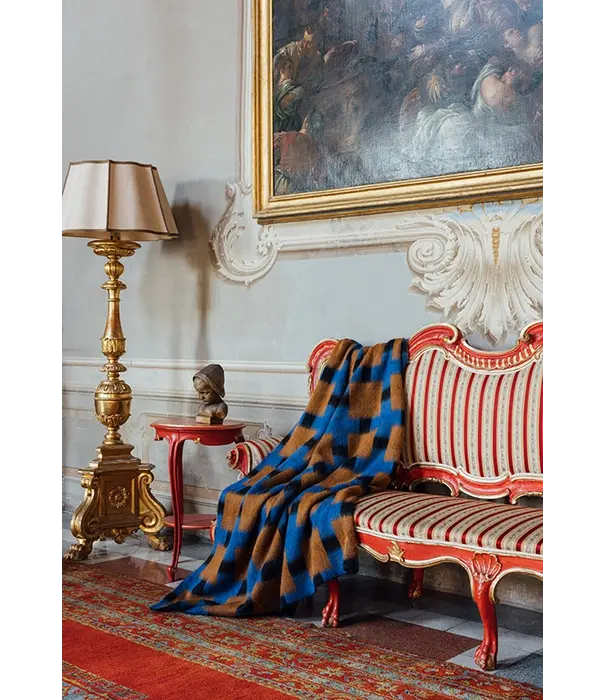 Layered  Evelina Kroon Oversized Deken, Fall Foliage