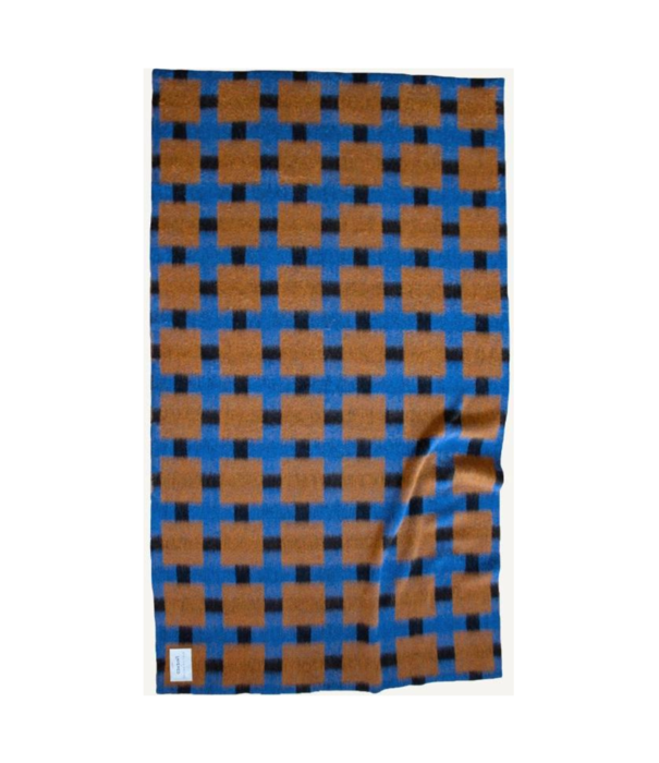 Layered  Evelina Kroon Oversized Blanket, Fall Foliage