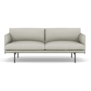 Muuto Outline Studio 140 sofa - base black