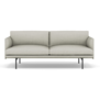 Muuto - Outline Studio 140 sofa - base black