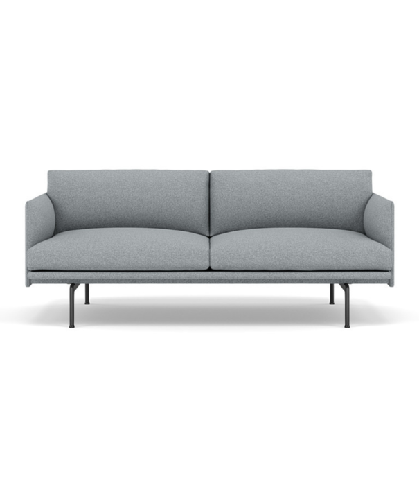 Muuto  Muuto Outline Studio 140 sofa - base black