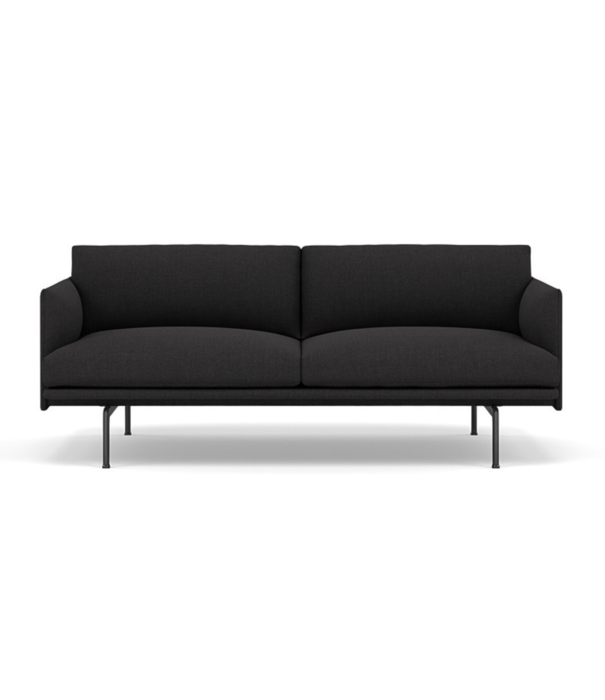 Muuto  Muuto - Outline Studio 140 sofa - base black