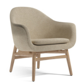 Audo - Harbour lounge chair oak, Boucle 02